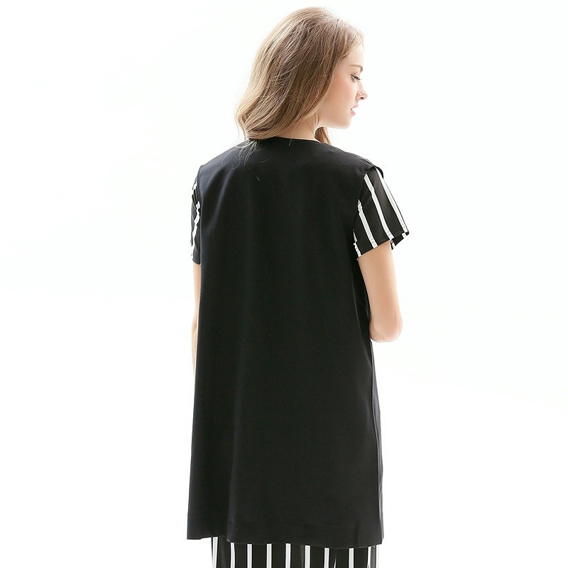 レディース　トップス　ベスト　ジレ　アウター　無地　ロング　綿　コットン　シンプル　おしゃれ　ビジネス　上品　大人可愛い　フェミニン　仕事　オフィス　お出かけ　普段着　グレー　ブラック　送料無料