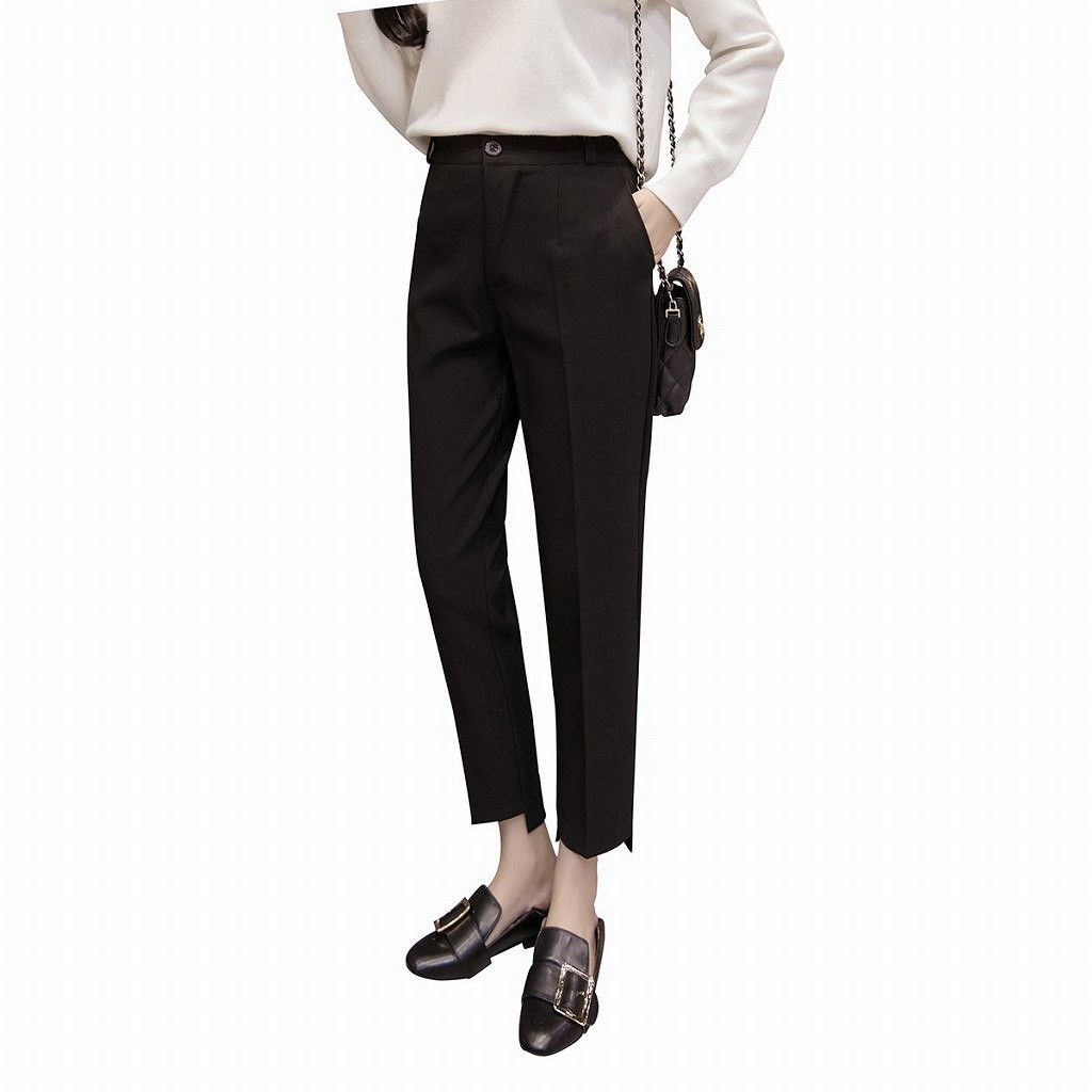 レディース　ボトムス　パンツ　カラーパンツ　秋　冬　無地　サブリナパンツ　ウエストゴム　大きいサイズ　カジュアル　可愛い　フェミニン　デート　通勤　おでかけ　普段着　ピンク　オレンジ　ブラック　送料無料