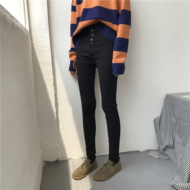 レディース　ボトムス　スキニー　ペンシルパンツ　スリム　無地　大きいサイズ　美脚　脚長　カジュアル　大人可愛い　フェミニン　キュート　かわいい　デート　お出かけ　デイリー　ブラック　送料無料