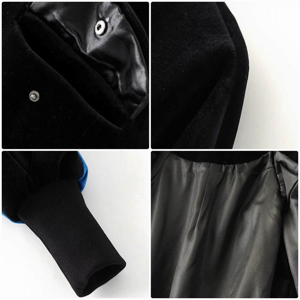 レディース　ベルベット　ジャケット　ジッパー　コート　アウター　カジュアル　フェミニン　セクシー　きれいめ　エレガント　セクシー　おしゃれ　お出かけ　お呼ばれ　ブラック　黒　34　36　38　サイズ　送料無料