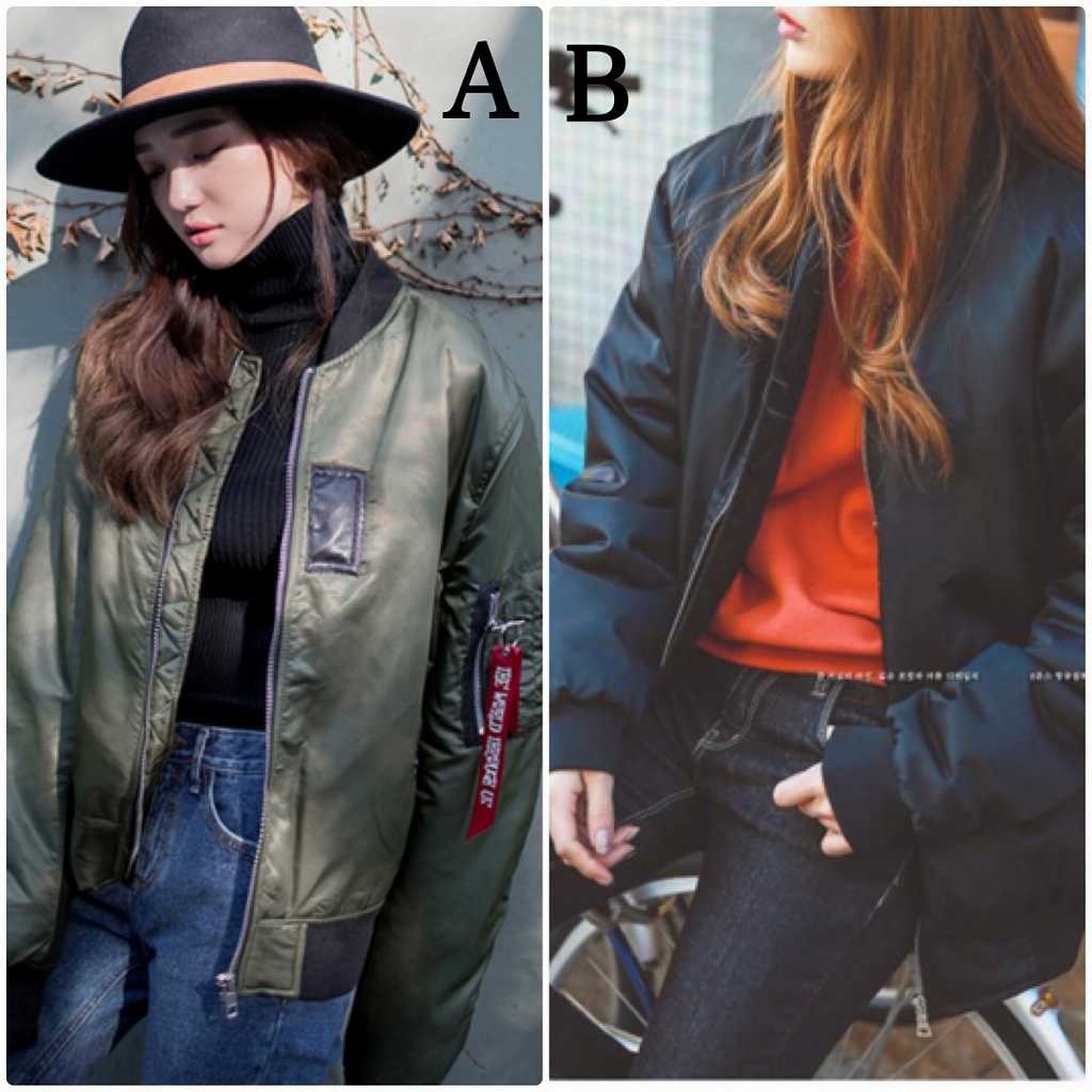 レディース　MA-1　フライトジャケット　ミリタリー　ジッパー　コート　アウター　カジュアル　フェミニン　セクシー　きれいめ　エレガント　セクシー　おしゃれ　お出かけ　お呼ばれ　ブラック　オリーブ　黒　S　M　L　XL　サイズ　送料無料