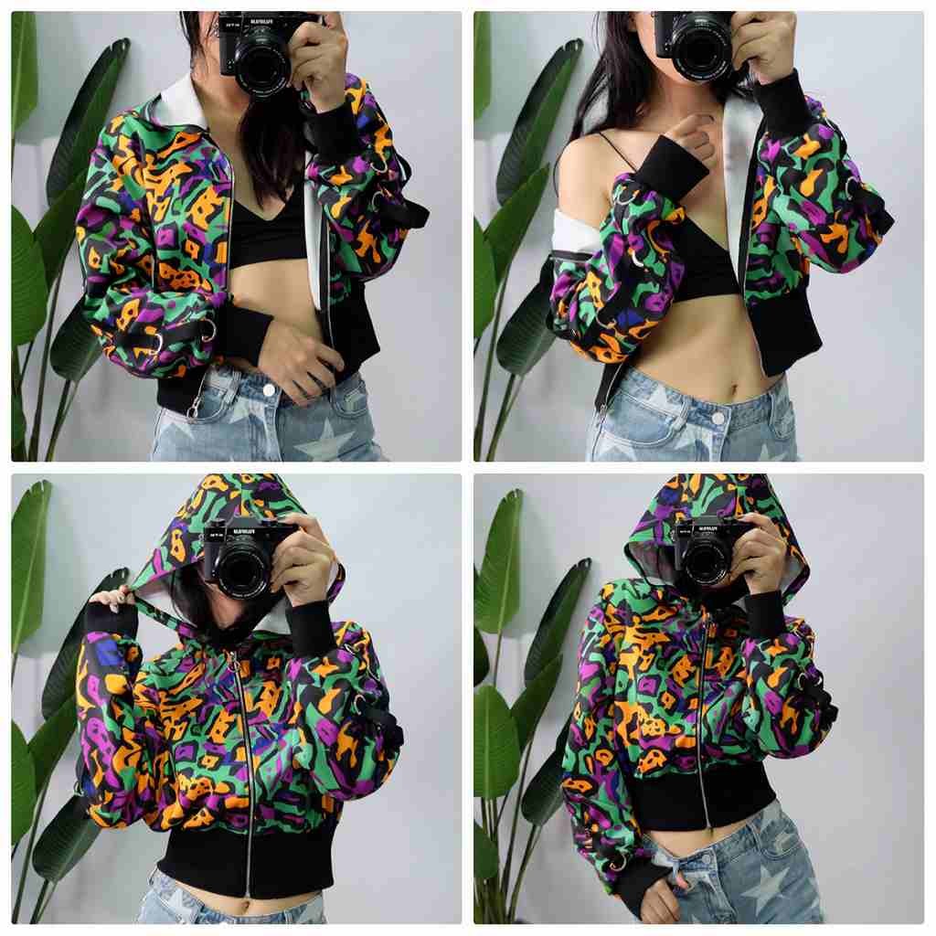 レディース　フード付き　ヒョウ柄　ジャンパー　ジャケット　秋　冬　コート　アウター　カジュアル　フェミニン　セクシー　きれいめ　エレガント　セクシー　おしゃれ　お出かけ　お呼ばれ　S　M　L　サイズ　送料無料