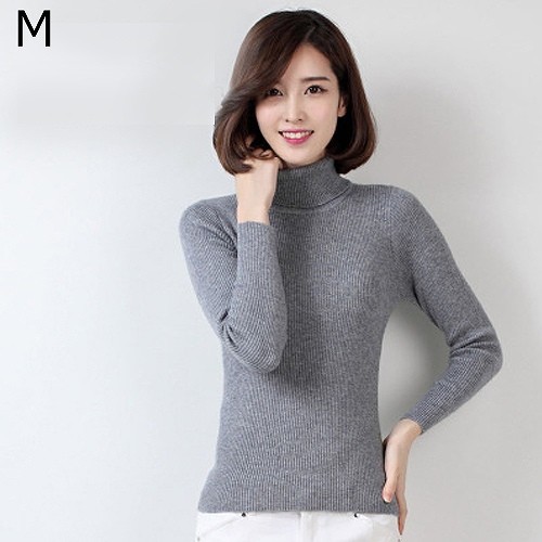 レディース　タートルネック　ニット　セーター　ウール　トップス　長袖　女性　大人　カジュアル　キュート　清楚　可愛い　おしゃれ　ファッション　レッド　ホワイト　ピンク　グレー　ブラック　ブルー　パープル　ブラウン　S　M　L　XL　XXL　送料無料