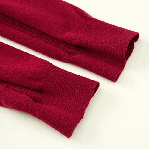 レディース　ラウンドネック　ニット　ウール　セーター　トップス　春　長袖　プルオーバー　女性　大人　カジュアル　キュート　清楚　可愛い　おしゃれ　ファッション　レッド　ベージュ　ブラック　S　M　L　XL　サイズ　送料無料