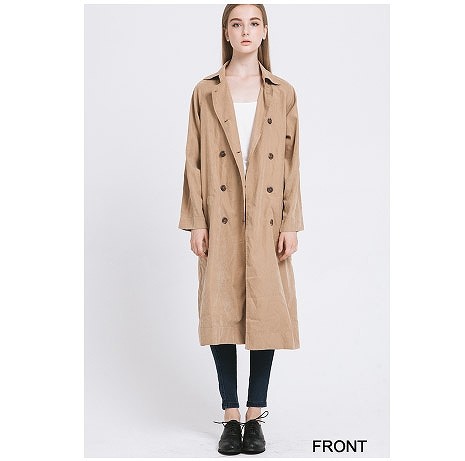 レディース　アウター　ロングコート　ジャケット　長袖　無地　大きいサイズ　きれいめスタイル　セレカジ　コンサバ　オフィス　OL　通学　デート　お出かけ　デイリー　ベージュ　ブラック　送料無料