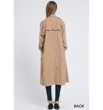 レディース　アウター　ロングコート　ジャケット　長袖　無地　大きいサイズ　きれいめスタイル　セレカジ　コンサバ　オフィス　OL　通学　デート　お出かけ　デイリー　ベージュ　ブラック　送料無料