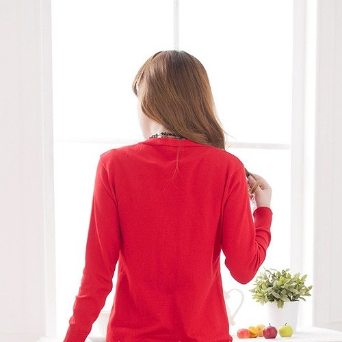 レディース　ニット　カーディガン　トップス　アウター　長袖　セーター　春　羽織　女性　大人　カジュアル　キュート　清楚　可愛い　セクシー　おしゃれ　ファッション　レッド　グリーン　イエロー　フリーサイズ　ワンサイズ　無地　送料無料