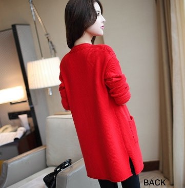 レディース　アウター　ロング　カーディガン　コーディガン　コート　長袖　無地　フリーサイズ　大人可愛い　シック　オフィス　デート　お出かけ　デイリー　グレー　ホワイト　グリーン　ブルー　ピンク　レッド　送料無料