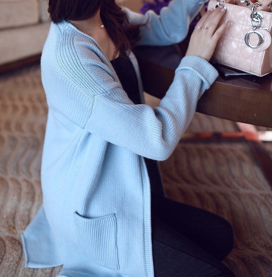 レディース　アウター　ロング　カーディガン　コーディガン　コート　長袖　無地　フリーサイズ　大人可愛い　シック　オフィス　デート　お出かけ　デイリー　グレー　ホワイト　グリーン　ブルー　ピンク　レッド　送料無料