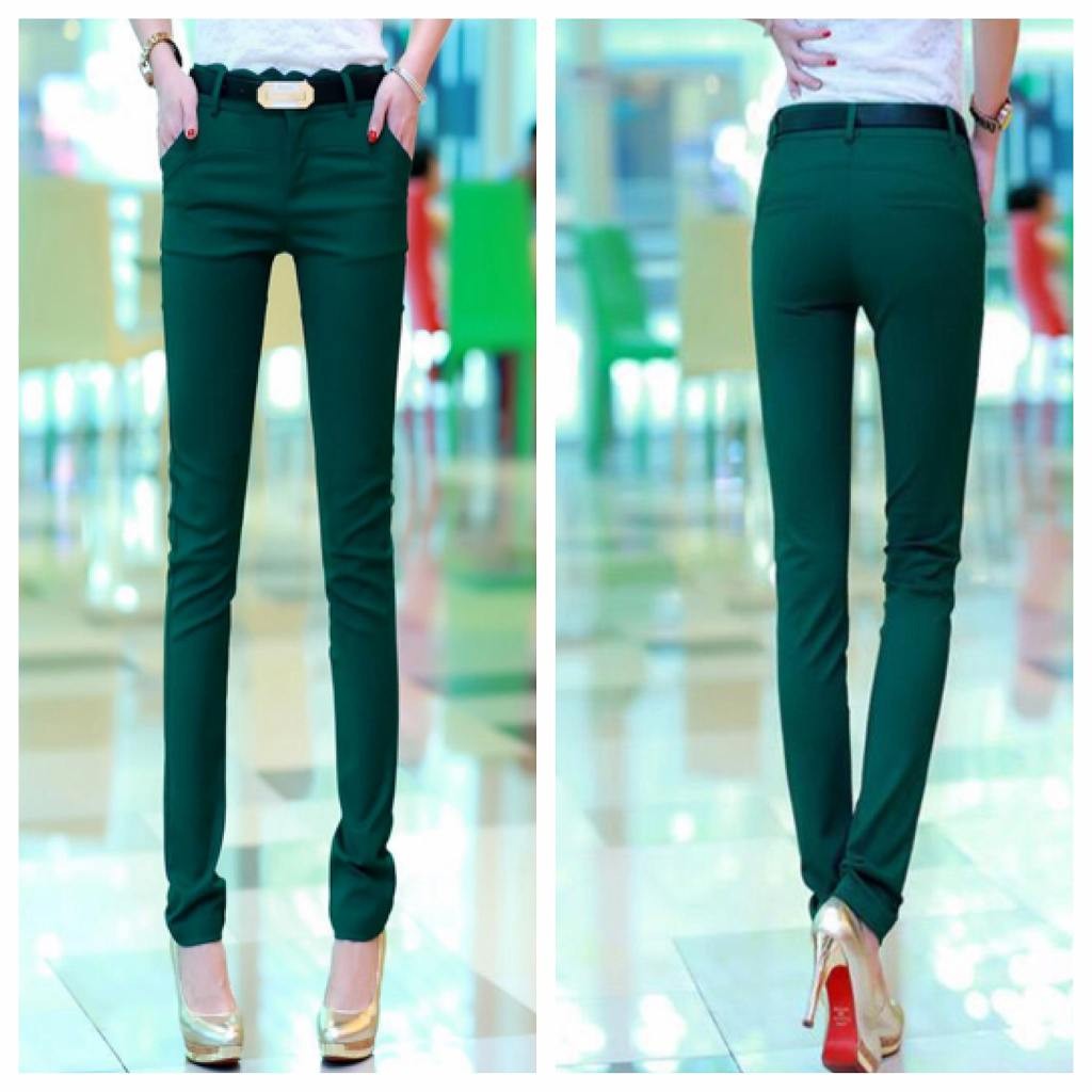 レディース　ボトムス　スキニーパンツ　スリム　カラーパンツ　無地　カジュアル　シンプル　美脚　脚長　デイリー　お出かけ　デート　ホワイト　ブルー　レッド　ブラック　グリーン　送料無料