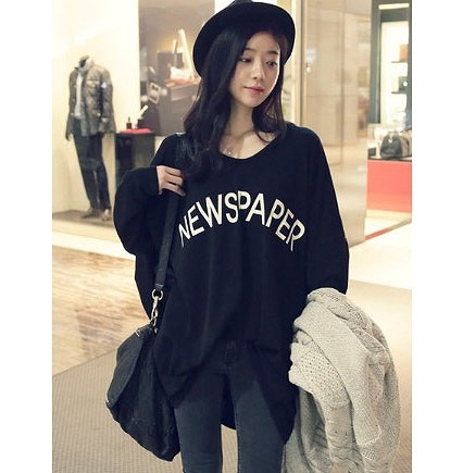 レディース　トップス　カットソー　Tシャツ　ラウンドネック　長袖　ロゴ　シンプル　カジュアル　大きいサイズ　スポーツ　ヨガ　ダンス　ラフスタイル　ルームウェア　デイリー　ホワイト　ブラック　送料無料