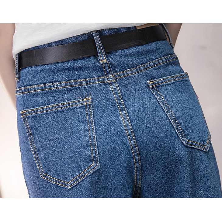 レディース　ボトムス　ジーンズ　デニム　ロールアップ　ストーレート　ワイド　フレイドヘム　切りっぱなし　無地　9分丈　大人カジュアル　フェミニン　大きいサイズ　シンプル　リゾート　普段着　デイリー　お出かけ　デート　ブルー　送料無料