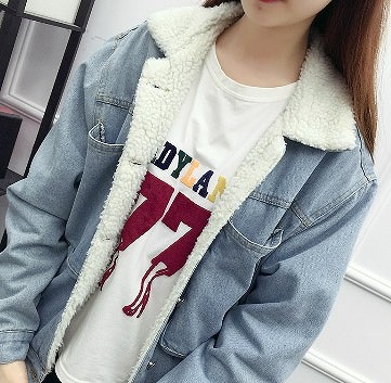 レディース　アウター　上着　ミリタリー　ジャケット　デニム　ジーンズ　裏起毛　あったか　送料無料