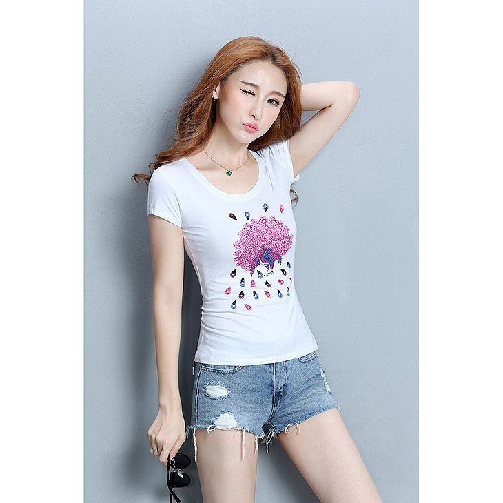 レディース　トップス　Tシャツ　無地　カットソー　Ｕネック　オーバルネック　半袖　綿　プリント　シンプル　大きいサイズ　カジュアル　大人可愛い　フェミニン　デート　お出かけ　普段着　送料無料