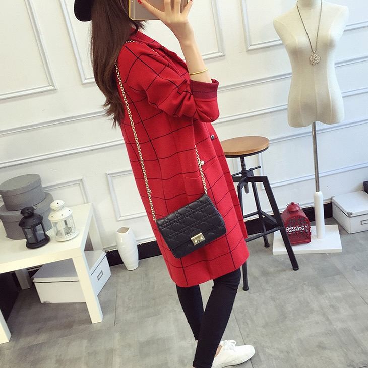 レディース　チェスターコート　アウター　ロングカーディガン　ニット　春コート　スプリングコート　ロング丈　大きいサイズ　おしゃれ　シンプル　カジュアル　ビジネス　クール　通勤　グレー　ネイビー　ブラック　レッド　送料無料