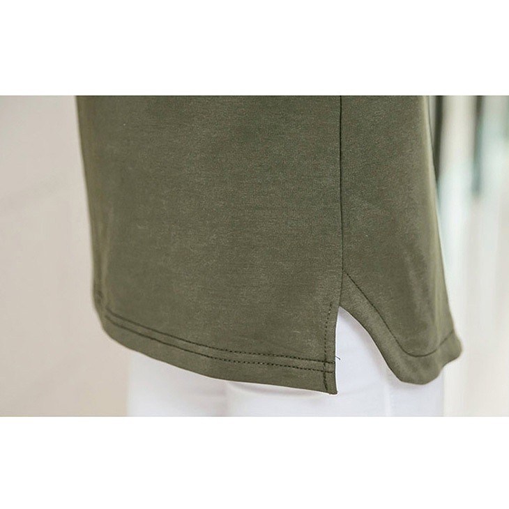 レディース　アウター　上着　ロング　スタンドカラー　ジャケット　カジュアル　着痩せ　ブルー　グリーン　ブラック　送料無料