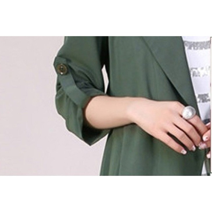 レディース　アウター　上着　MA-1　ロング　フライトジャケット　七分　袖　ブラック　黒　レッド　赤　グレー　送料無料