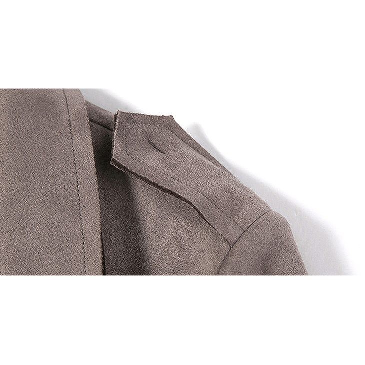 レディース　アウター　上着　ラップコート　トレンチコート　ゆったり　グレー　ブラウン　ブラック　グリーン　送料無料