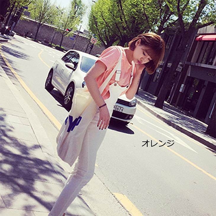 レディース　トップス　Tシャツ　カットソー　定番　半袖　ラウンドネック　大きいサイズ　コットン　無地　カジュアル　フェミニン　スポーツ　ヨガ　ジョギング　デート　お出かけ　オレンジ　イエロー　ブルー　パープル　ブラック　ホワイト　ピンク　送料無料