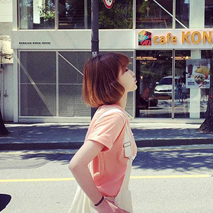 レディース　トップス　Tシャツ　カットソー　定番　半袖　ラウンドネック　大きいサイズ　コットン　無地　カジュアル　フェミニン　スポーツ　ヨガ　ジョギング　デート　お出かけ　オレンジ　イエロー　ブルー　パープル　ブラック　ホワイト　ピンク　送料無料