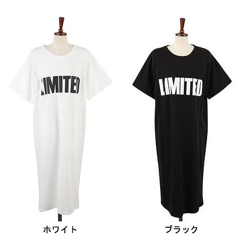 レディース　トップス　ロングTシャツ　ワンピース　カットソー　ラウンドネック　半袖　綿　夏　コットン　シンプル　ゆったり　カジュアル　大人可愛い　フェミニン　おしゃれ　パジャマ　普段着　ブラック　ホワイト　グレー　送料無料