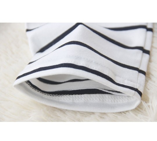 レディース　トップス　カットソー　ボーダー　ストライプ　チュニック　レイヤー　ワンピース　長袖　綿　コットン　シンプル　ゆったり　エレガント　カジュアル　大人可愛い　フェミニン　おしゃれ　通勤　デート　お出かけ　普段着　送料無料