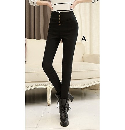レディース　ボトムス　ペンシルパンツ　スリム　ベロアレギンス　シンプル　おしゃれ　すっきり　エレガント　カジュアル　お出かけ　デート　デイリー　普段着　ブラック　ホワイト　送料無料