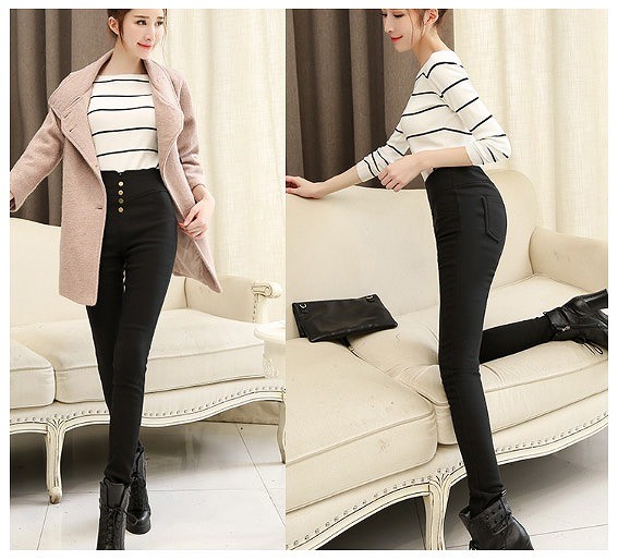 レディース　ボトムス　ペンシルパンツ　スリム　ベロアレギンス　シンプル　おしゃれ　すっきり　エレガント　カジュアル　お出かけ　デート　デイリー　普段着　ブラック　ホワイト　送料無料