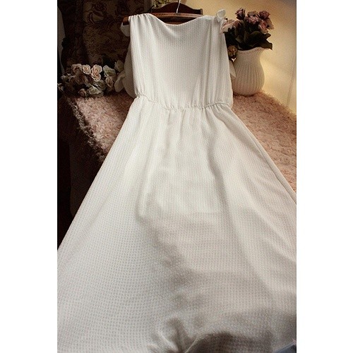 レディース　ワンピース　マキシ丈　ロング　スカート　半袖　ショートスリーブ　ボトムス　春　夏　女性　大人　カジュアル　キュート　可愛い　おしゃれ　セクシー　エレガント　セクシー　ホワイト　S　M　L　XL　サイズ　送料無料