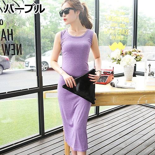 レディース　タンクトップ　ワンピース　スカート　ノースリーブ　ボトムス　春　夏　女性　大人　カジュアル　可愛い　おしゃれ　セクシー　エレガント　セクシー　グリーン　ピンク　パープル　グレー　ブラック　XS　S　M　L　XL　XXL　サイズ　送料無料