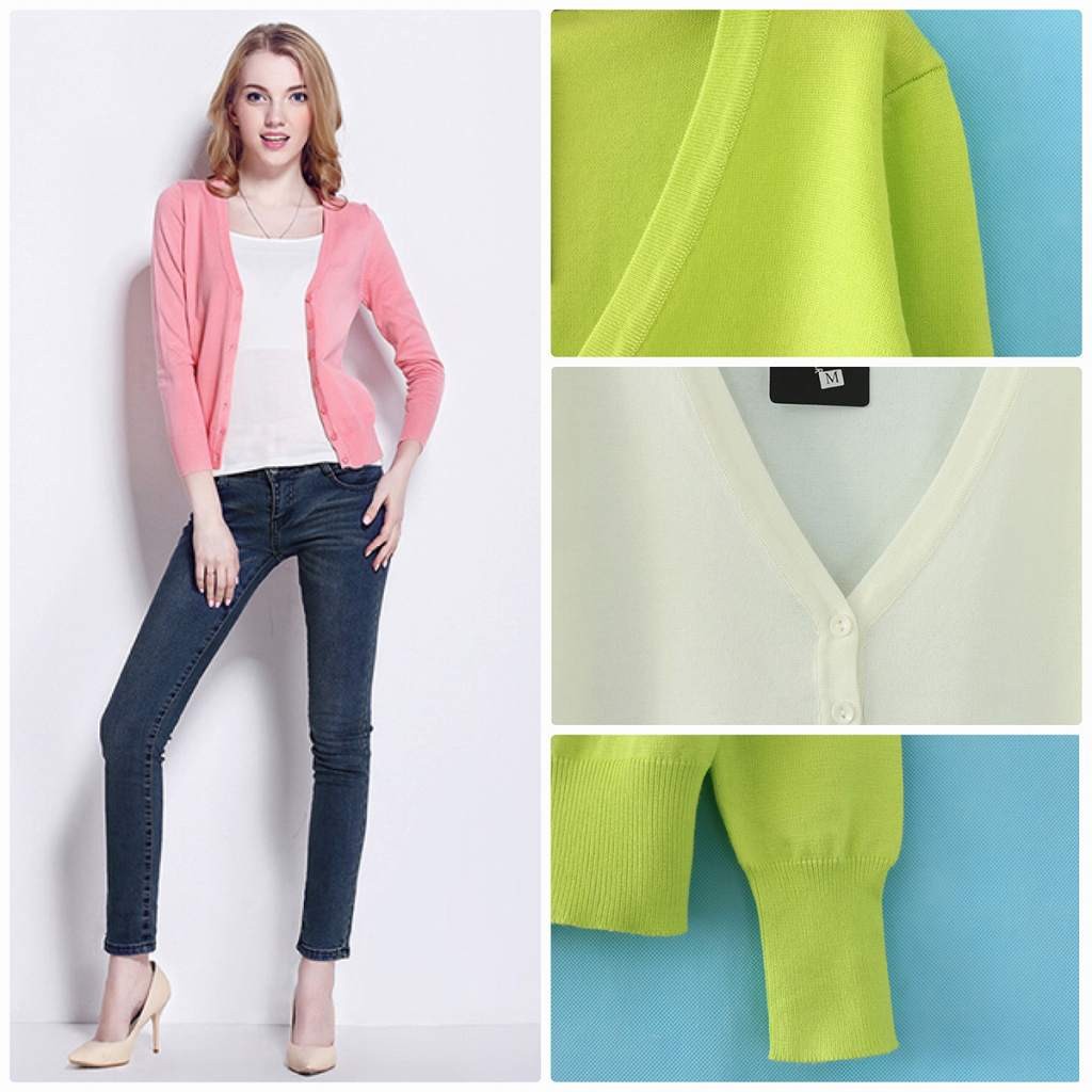 レディース　大きいサイズ　カーディガン　ニット　トップス　春　女性　大人　カジュアル　グリーン　ホワイト　ネイビー　ブルー　ベージュ　イエロー　ピンク　ブラック　オレンジ　レッド　グレー　M　L　XL　XXL　サイズ　送料無料