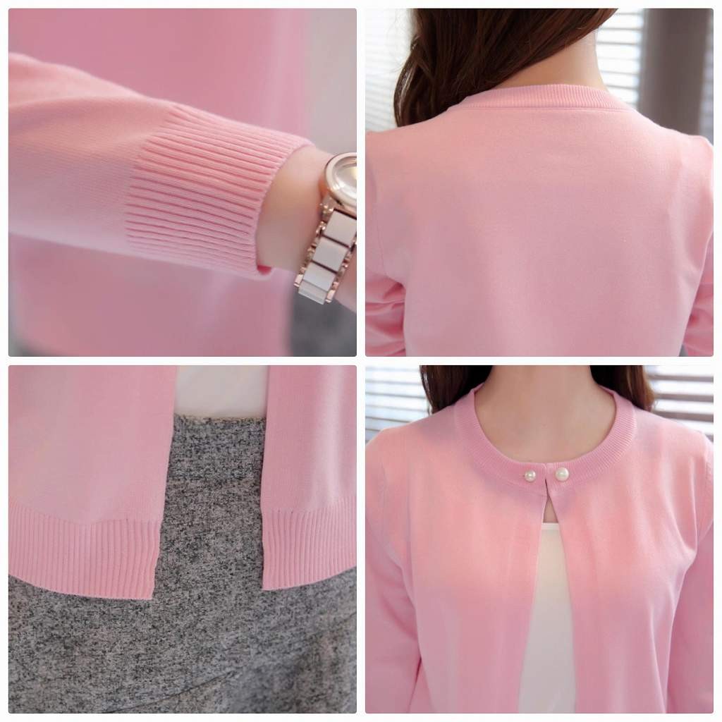 レディース　カーディガン　ニット　セーター　トップス　春　女性　大人　カジュアル　キュート　可愛い　おしゃれ　エレガント　セクシー　ファッション　イエロー　ブルー　ホワイト　ピンク　ブラック　フリーサイズ　ワンサイズ　送料無料