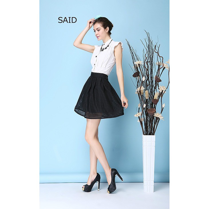 レディース　オーガンジー　ミニ　スカート　人気　春物　夏物　女性　大人　カジュアル　キュート　可愛い　フェミニン　おしゃれ　エレガント　セクシー　ファッション　ブラック　ホワイト　M　L　XL　サイズ　送料無料