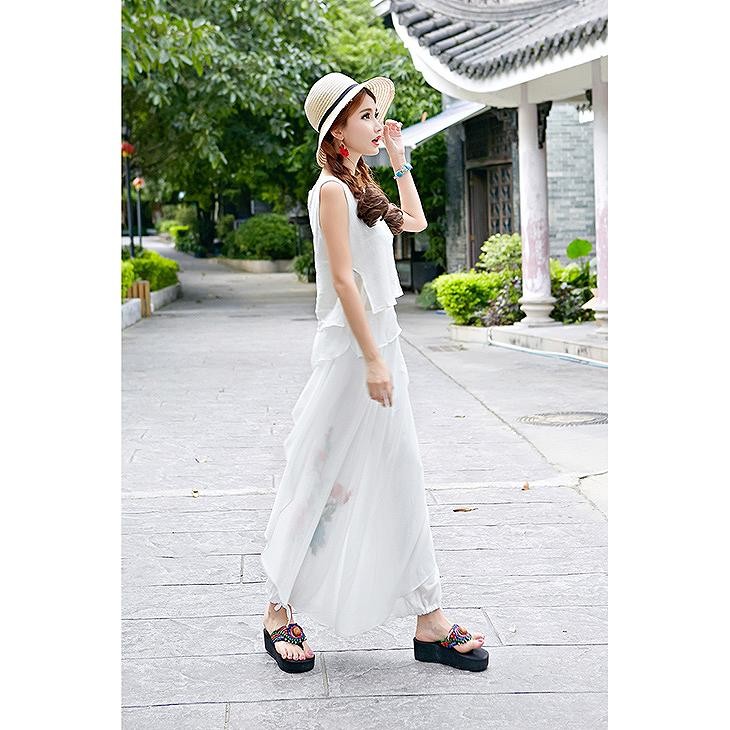 レディース　ボトムス　ガウチョパンツ　ワイドパンツ　スカーチョ　無地　春夏　フリーサイズ　大人カジュアル　シンプル　オフィス　OL　デイリー　お出かけ　デート　ホワイト　ブラック　送料無料