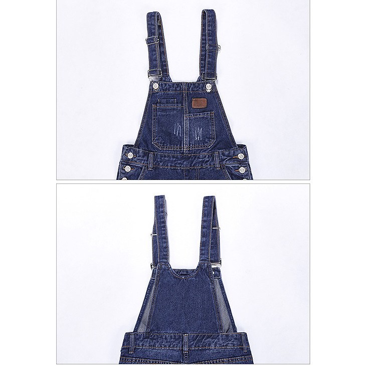 レディース　ボトムス　デニム　オーバーオール　サロペット　無地　大人カジュアル　大きいサイズ　シンプル　デイリー　ラフスタイル　お出かけ　デート　ブルー　送料無料