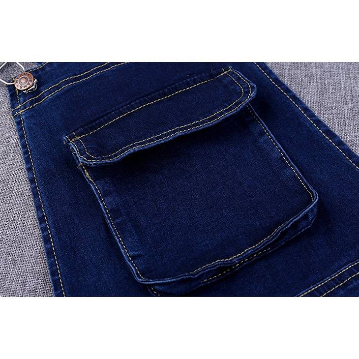 レディース　ボトムス　デニム　オーバーオール　サロペット　無地　大人カジュアル　大きいサイズ　シンプル　デイリー　ラフスタイル　お出かけ　デート　ブルー　送料無料