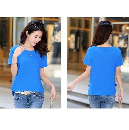 レディース　トップス　ショート　カットソー　Tシャツ　ラウンドネック　半袖　無地　シンプル　カジュアル　定番　大きいサイズ　スポーツ　ヨガ　ダンス　ラフスタイル　ルームウェア　デイリー　イエロー　ブルー　グレー　ブラック　送料無料