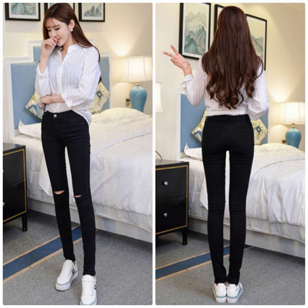 レディース　大きいサイズ　スキニーパンツ　デニム　ジーンズ　ダメージ　クラッシュ　ボトムス　人気　春物　夏物　女性　大人　カジュアル　キュート　可愛い　フェミニン　おしゃれ　エレガント　セクシー　ファッション　ネイビー　送料無料