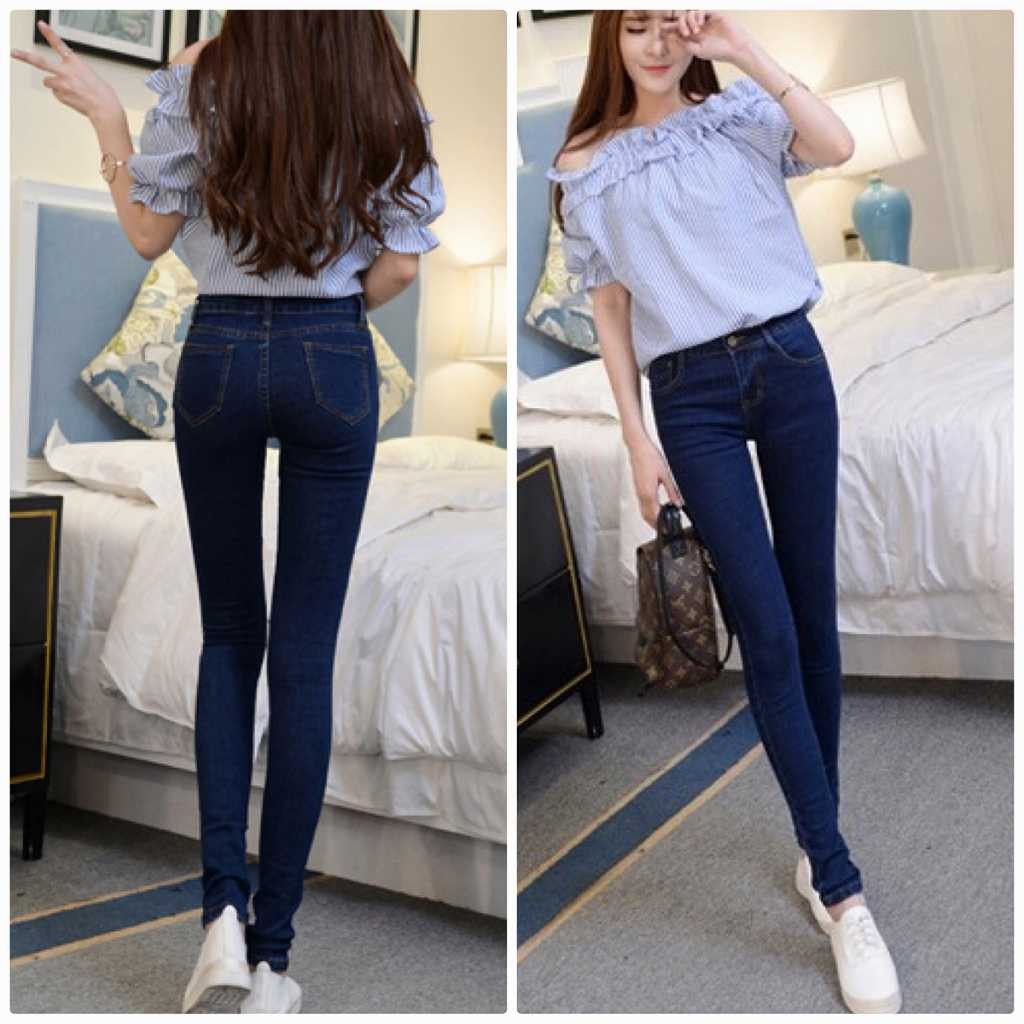 レディース　大きいサイズ　スキニーパンツ　デニム　ジーンズ　ダメージ　クラッシュ　ボトムス　人気　春物　夏物　女性　大人　カジュアル　キュート　可愛い　フェミニン　おしゃれ　エレガント　セクシー　ファッション　ネイビー　送料無料