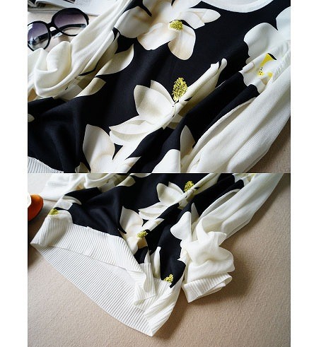 レディース ウール混セーター 長袖 ラウンドネック すっきり シンプル おしゃれ エレガント カジュアル お出かけ デート デイリー 普段着 ホワイト ブラック 送料無料