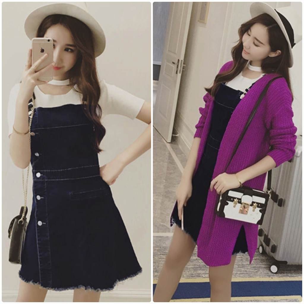 レディース　シングルブレスト　サロペット　ジャンパースカート　デニム　ジーンズ　ジーパン　ミニスカート　ボトムス　人気　春物　夏物　女性　大人　カジュアル　おしゃれ　ファッション　ネイビー　S　M　L　XL　XXL　サイズ　送料無料