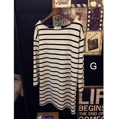 レディース Tシャツ 長袖 五分袖 ボートネック ストライプボーダー すっきり シンプル おしゃれ エレガント カジュアル お出かけ デート デイリー 普段着 全9色 送料無料