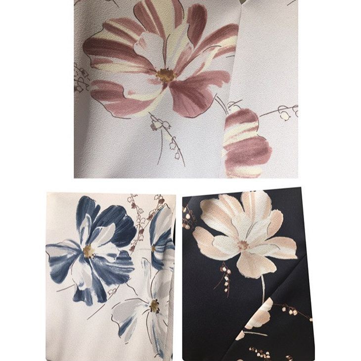 レディース　花柄　ワンピース　ノースリーブ　Vネック　セミショート丈　ミニ丈　トップス　ボトムス　人気　春物　夏物　女性　大人　カジュアル　可愛い　フェミニン　おしゃれ　ファッション　ホワイト　ブラック　ピンク　フリーサイズ　ワンサイズ　送料無料