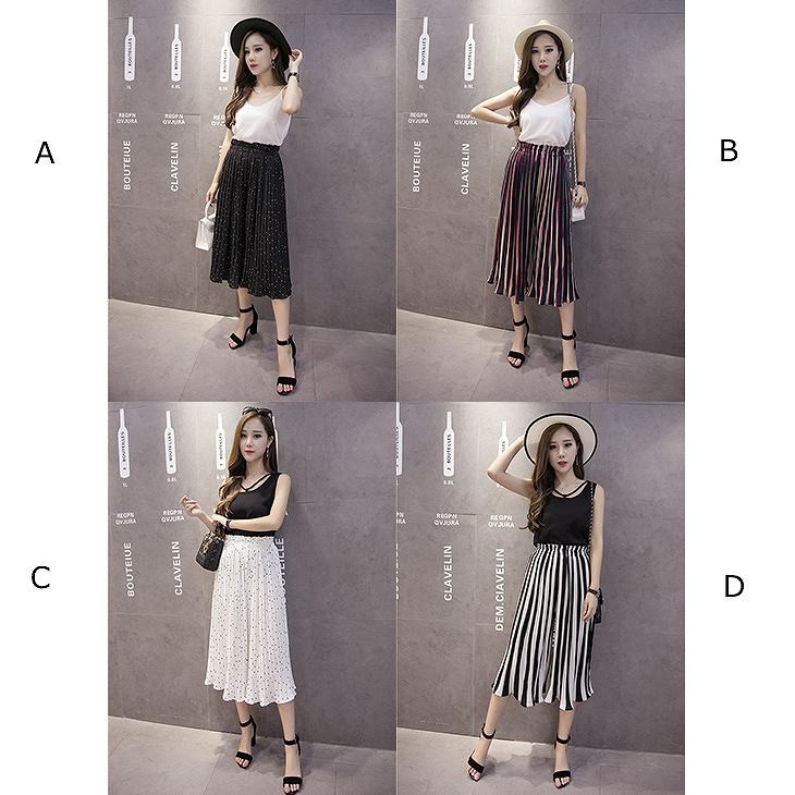 レディース　シフォン　ワイドレッグパンツ　ハイウエスト　プリーツ　クロップド　半端丈　ボトムス　人気　春物　夏物　女性　大人　カジュアル　フェミニン　セクシー　エレガント　おしゃれ　お出かけ　ファッション　ブラック　ホワイト　M　L　XL　サイズ　送料無料