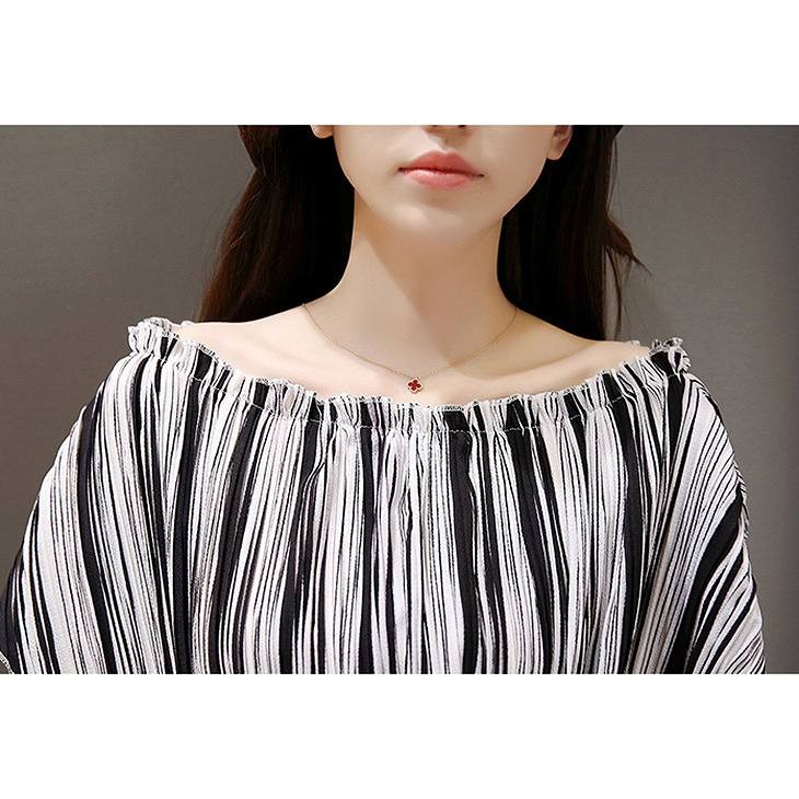 レディース　シフォン　ストライプ　オールインワン　サロペット　ワイドレッグパンツ　半袖　トップス　ボトムス　人気　春物　夏物　女性　大人　カジュアル　フェミニン　エレガント　おしゃれ　ファッション　ブラック　ブルー　S　M　L　XL　XXL　サイズ　送料無料