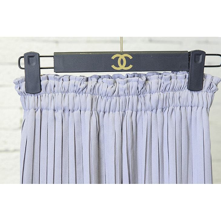 レディース　シフォン　ワイドレッグパンツ　ハイウエスト　プリーツ　クロップド　半端丈　ボトムス　春物　夏物　女性　大人　フェミニン　エレガント　おしゃれ　ホワイト　グレー　オレンジ　ピンク　イエロー　ブラック　フリーサイズ　ワンサイズ　送料無料