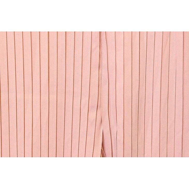 レディース　シフォン　ワイドレッグパンツ　ハイウエスト　プリーツ　クロップド　半端丈　ボトムス　春物　夏物　女性　大人　フェミニン　エレガント　おしゃれ　ホワイト　グレー　オレンジ　ピンク　イエロー　ブラック　フリーサイズ　ワンサイズ　送料無料