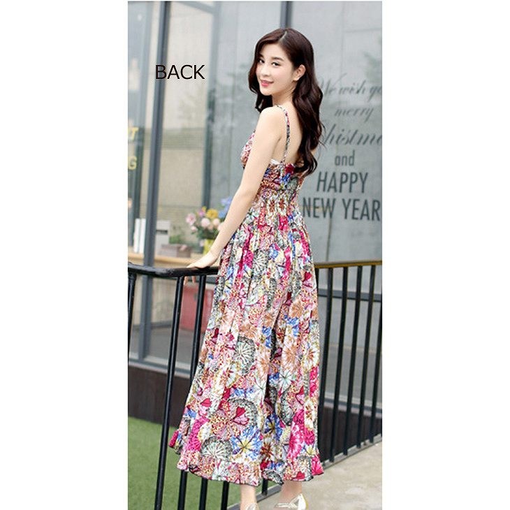 レディース　花柄　オールインワン　サロペット　ワイドレッグパンツ　ワンピース　トップス　ボトムス　人気　春物　夏物　女性　大人　カジュアル　フェミニン　エレガント　おしゃれ　ファッション　ピンク　グリーン　レッド　フリーサイズ　ワンサイズ　送料無料