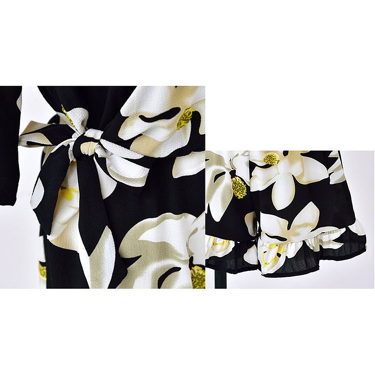 レディース　大きいサイズ　シフォン　Vネック　オールインワン　サロペット　ショートパンツ　トップス　ボトムス　人気　春物　夏物　女性　大人　カジュアル　フェミニン　おしゃれ　ファッション　ブラック　XL　XXL　XXXL　XXXXL　XXXXXL　サイズ　送料無料