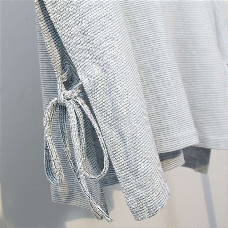 レディース　トップス　Tシャツ　カットソー　シャツ　7分袖　ボーダー　シンプル　カジュアル　大人可愛い　フリーサイズ　フェミニン　デート　お出かけ　デイリー　アプリコット　ライトブルー　ブラック　送料無料